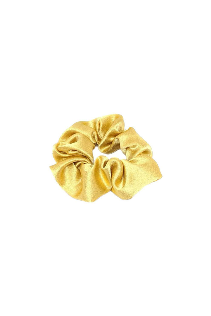 scrunchie estate giallo